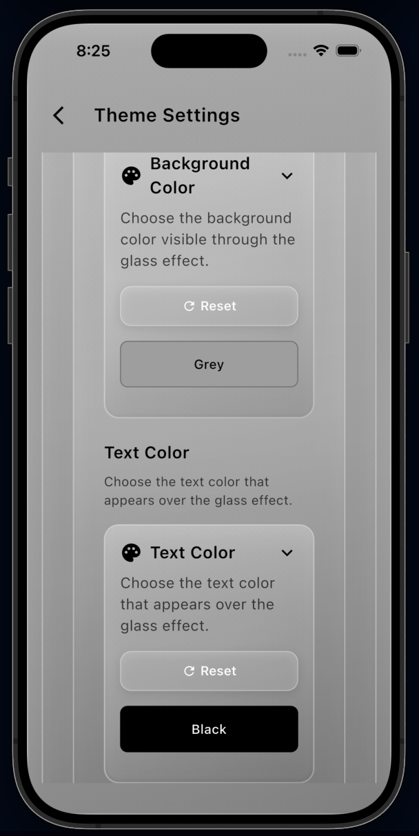 Activities list with custom fields